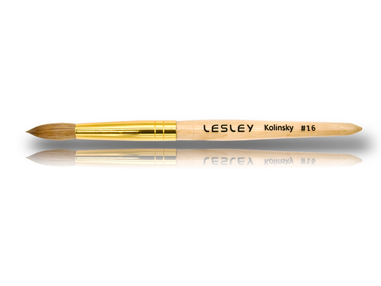 Lesley Kolinsky Acrylic Nail Brush Round Head - LB BEAUTY