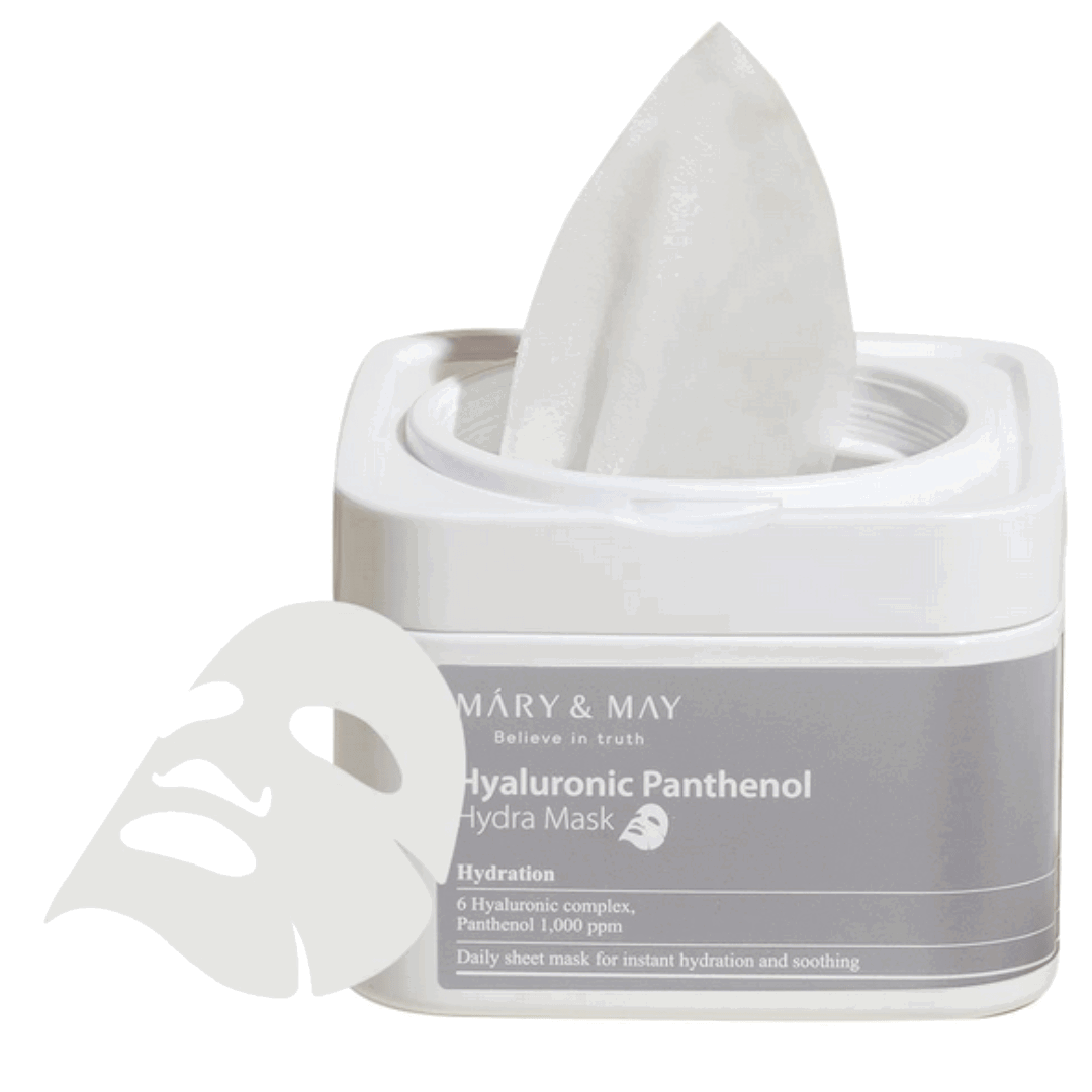 Mary&May Hyaluronic Panthenol Hydra Mask 30stk - LB BEAUTY