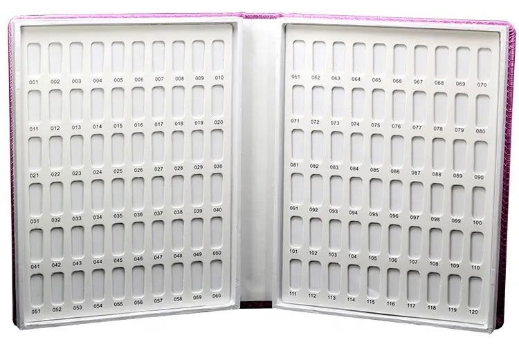 Nail Color Display Chart Book - LB BEAUTY