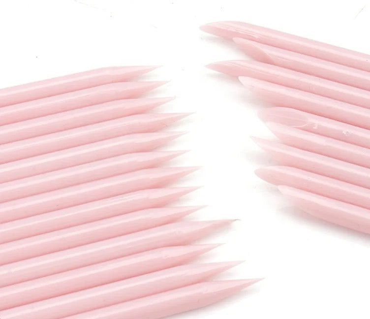 Pink Plastic Sticks - LB BEAUTY