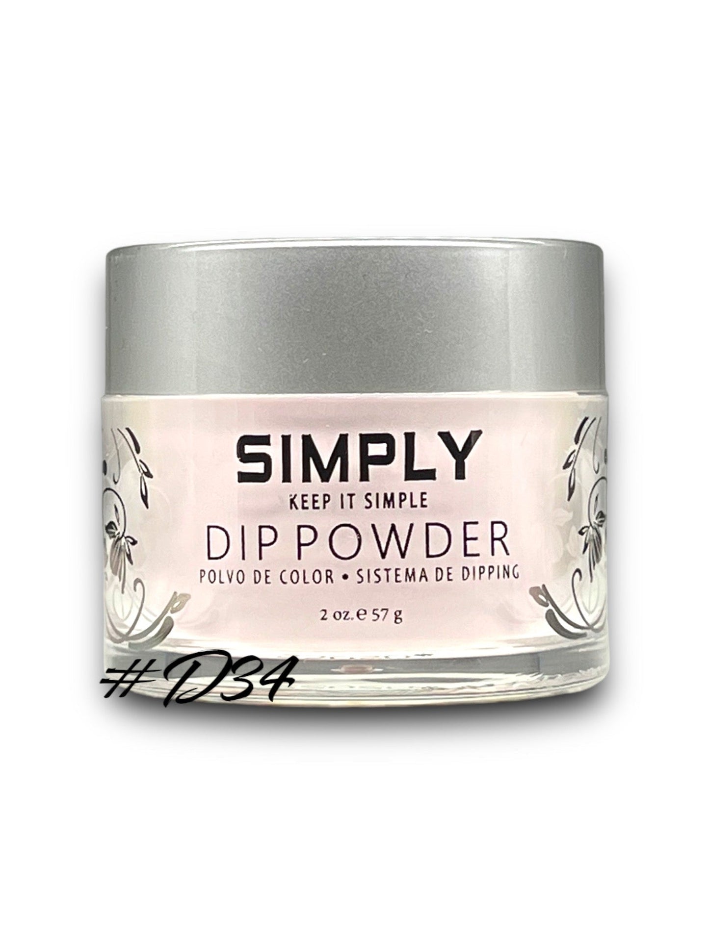 Simply Dip Powder #D34 - LB BEAUTY
