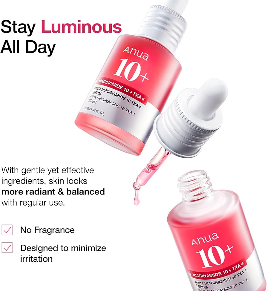 Anua Niacinamide 10% + TXA 4% Serum 30 ml