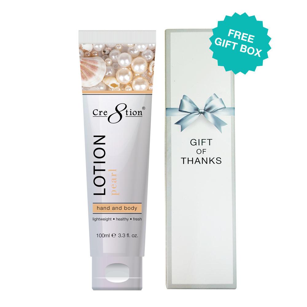 Cre8tion Hand Lotion- Pearl - LB BEAUTY 