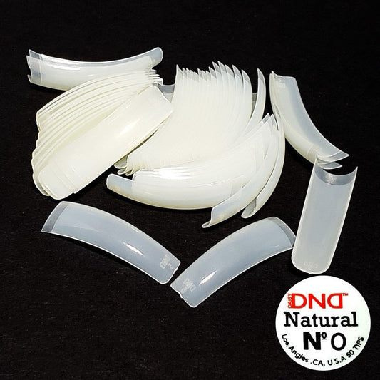 DND Natural Tips Square Shape #0 - LB BEAUTY 