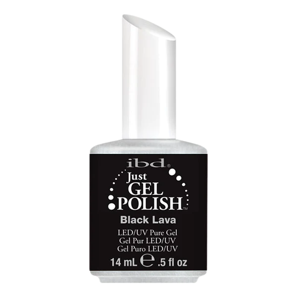 IBD - Just Gel Polish - Black Lava - LB BEAUTY 