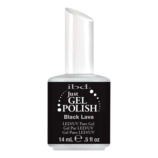 IBD - Just Gel Polish - Black Lava - LB BEAUTY 