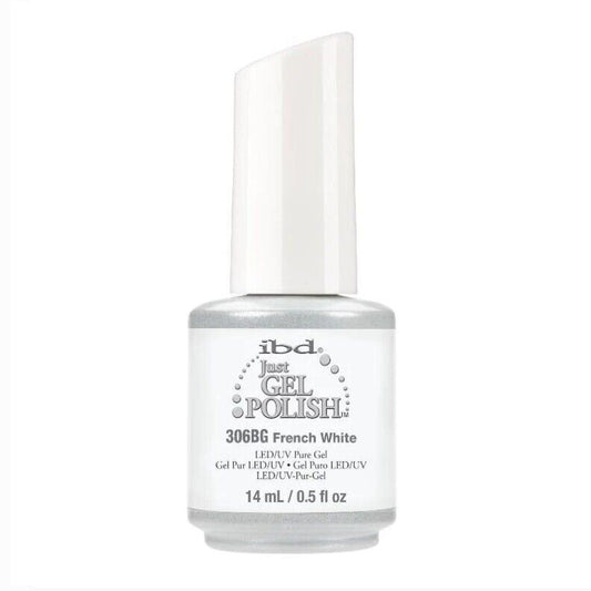 IBD - Just Gel Polish - French White - LB BEAUTY 