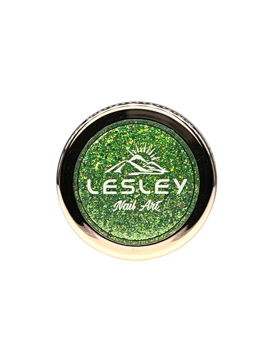 Lesley Holo Mix Green Grass Sequin Glitter - LB BEAUTY 