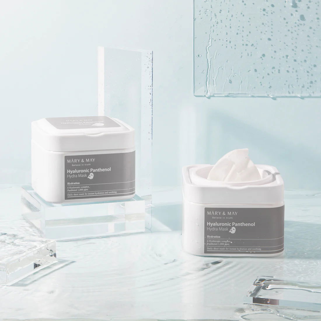 Mary&May Hyaluronic Panthenol Hydra Mask 30stk - LB BEAUTY 