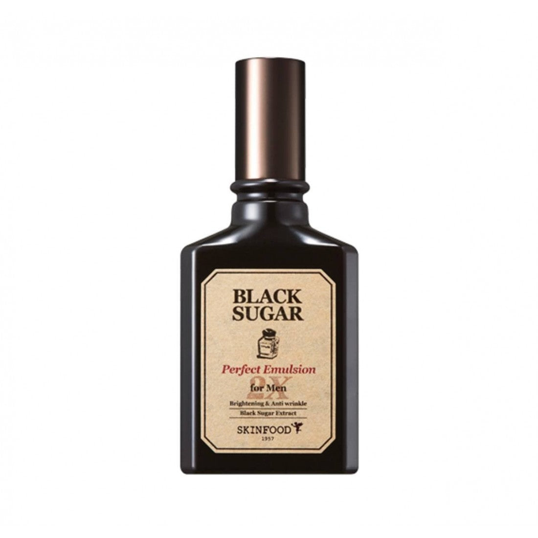 SKINFOOD Black Sugar Perfect Emulsion 2X for Men 180ml - LB BEAUTY 
