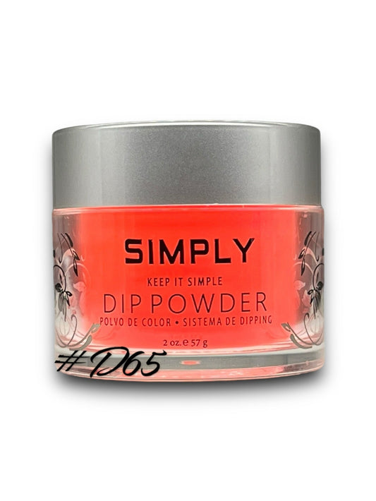 Simply Dip Powder #D65 - LB BEAUTY 