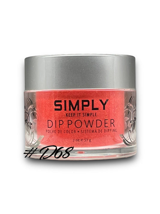 Simply Dip Powder #D68 - LB BEAUTY 