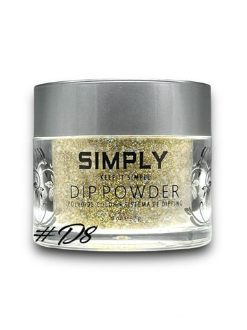 Simply Dip Powder #D8 - LB BEAUTY 