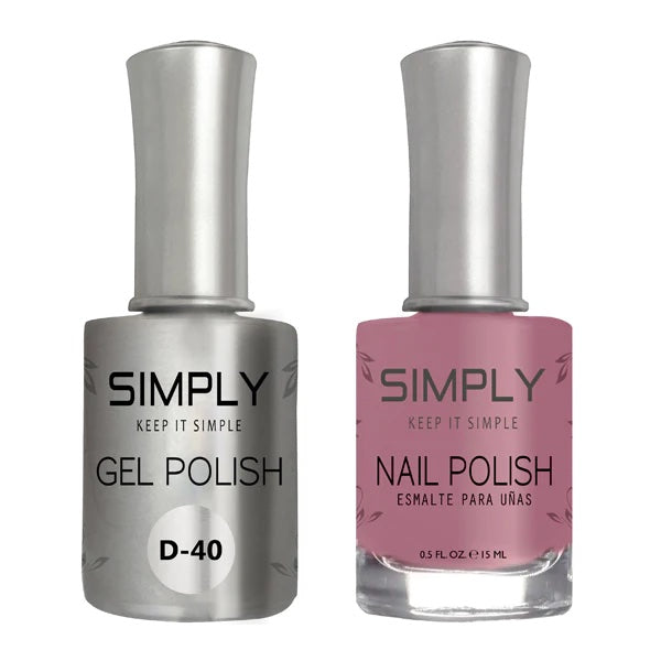 Simply Gel Polish #D40 - LB BEAUTY 