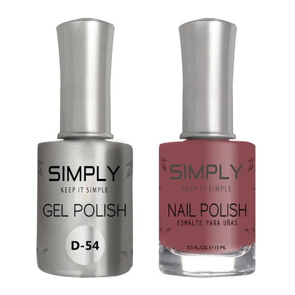 Simply Gel Polish #D54 - LB BEAUTY 