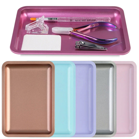 Stainless Steel Square Tray - LB BEAUTY 